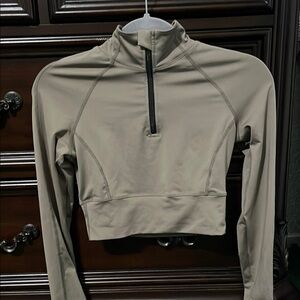 Women's Taupe Long Sleeve Top New